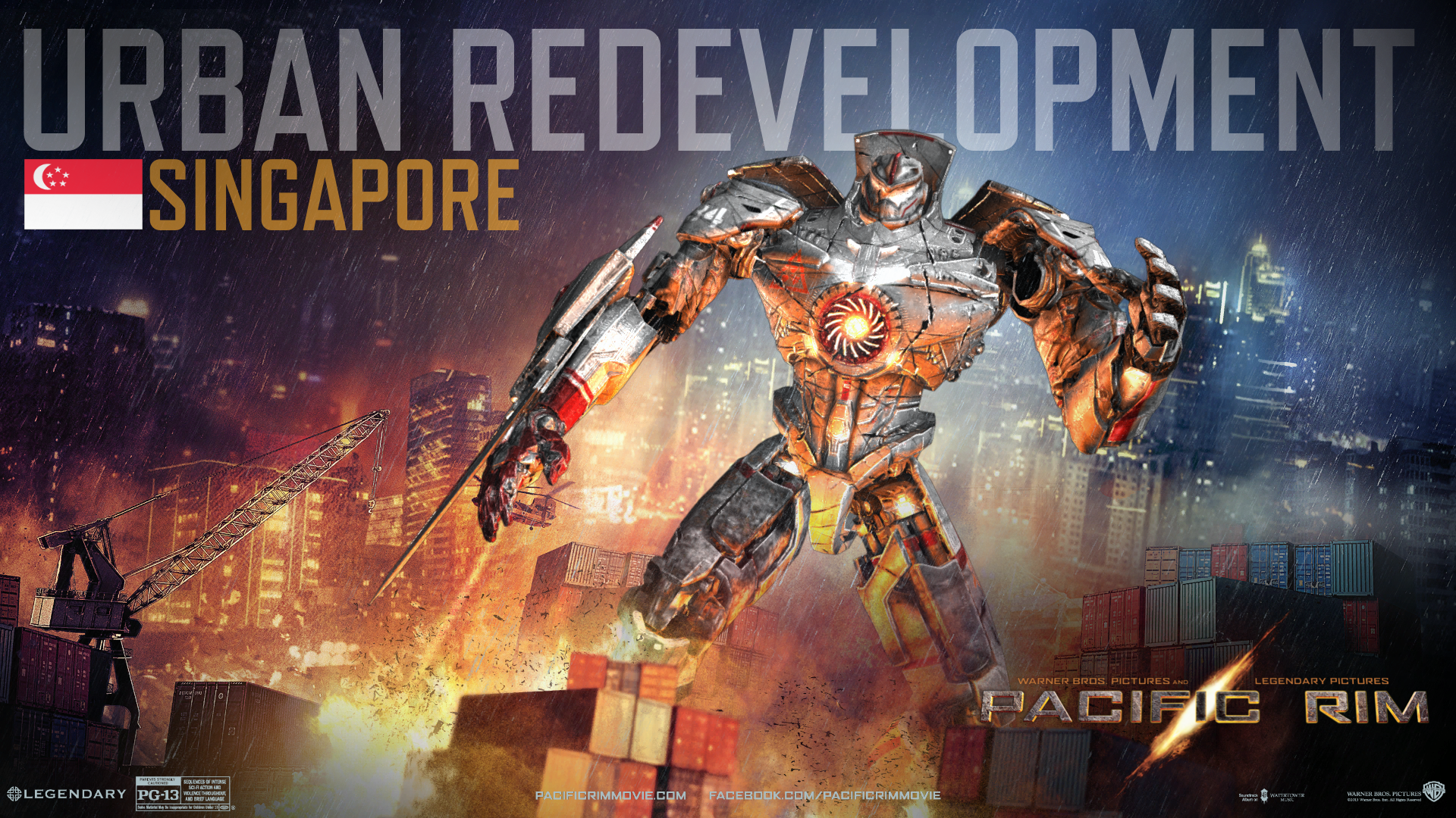 Singapore's Pacific Rim Jaeger: URBAN REDEVELOPMENT