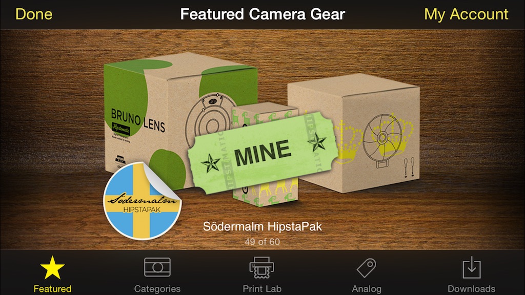 Hipstamatic Vault Reopens — Old Friends for&nbsp;Sale