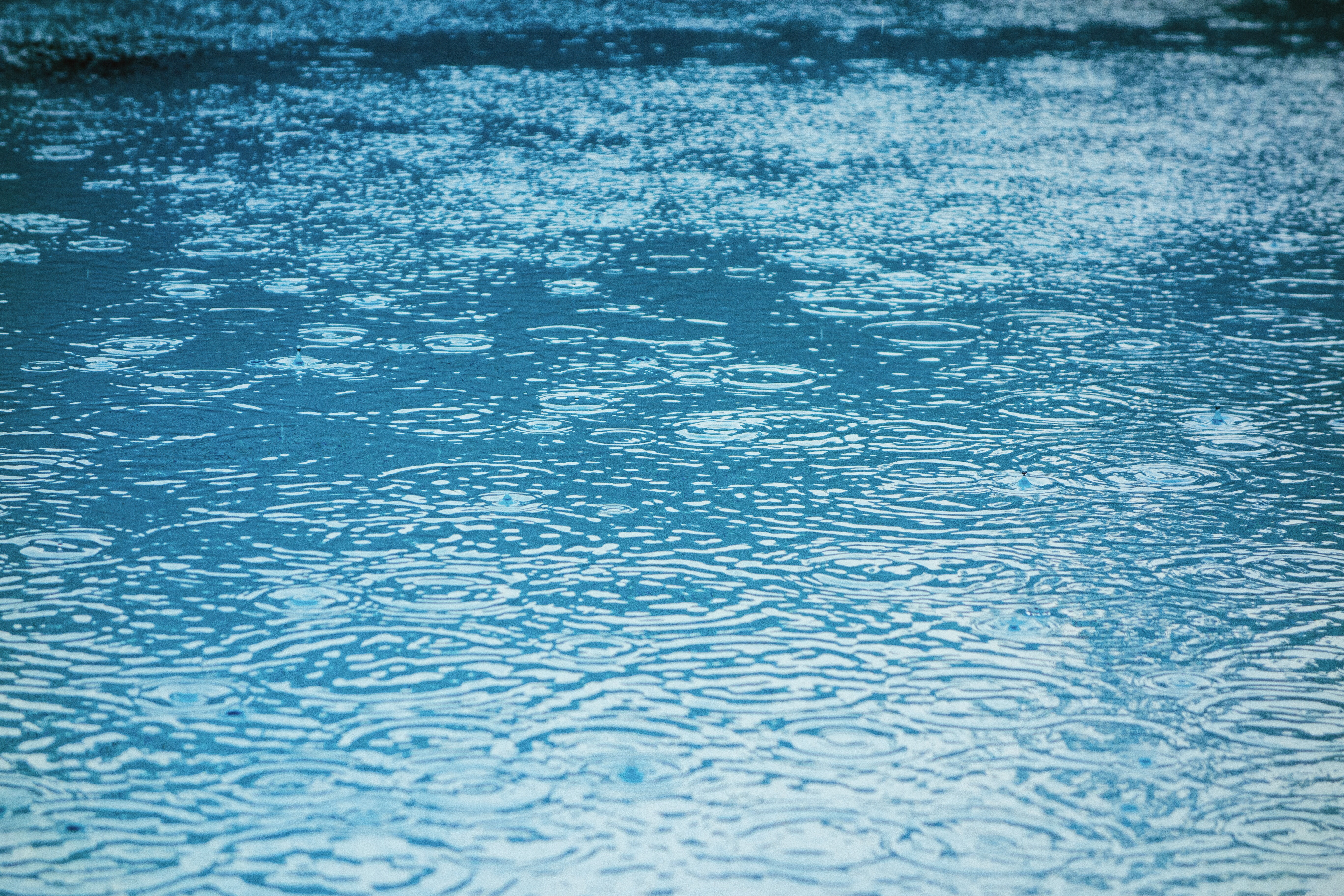 Raindrops shot with a Sony RX100