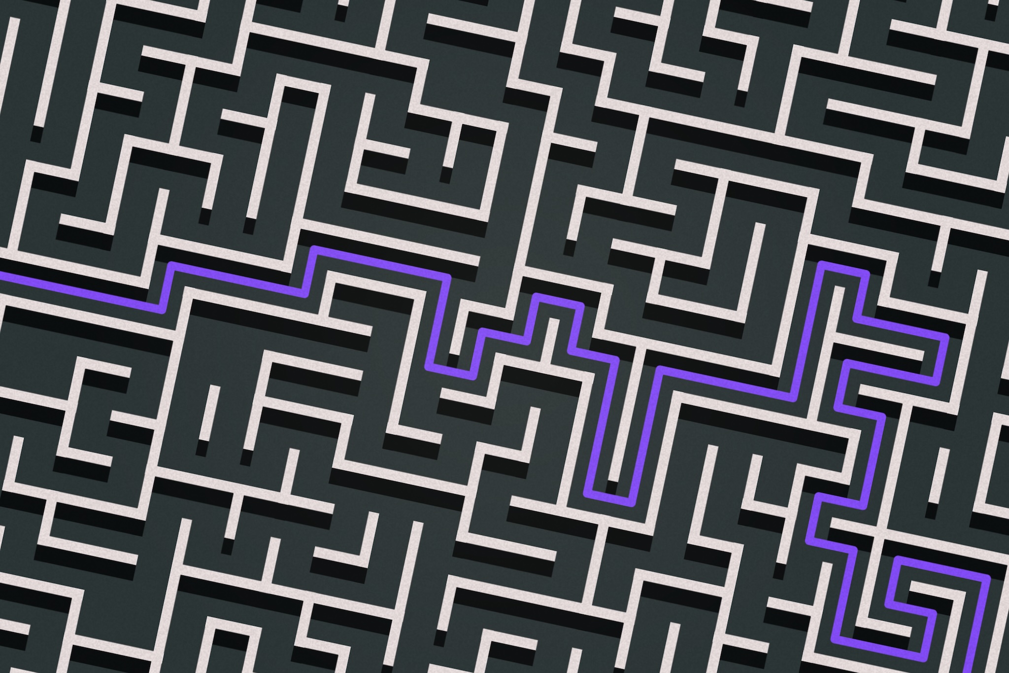 a maze, a maze, a maze…